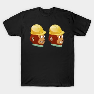 Monkey Stare puppet meme, funny memes T-Shirt